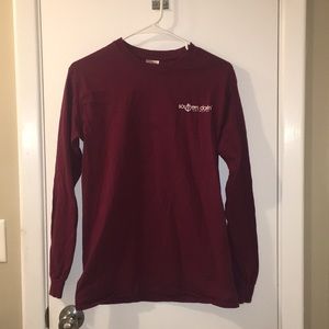 Pretty In Plaid Souther Darlin’ long sleeve tee